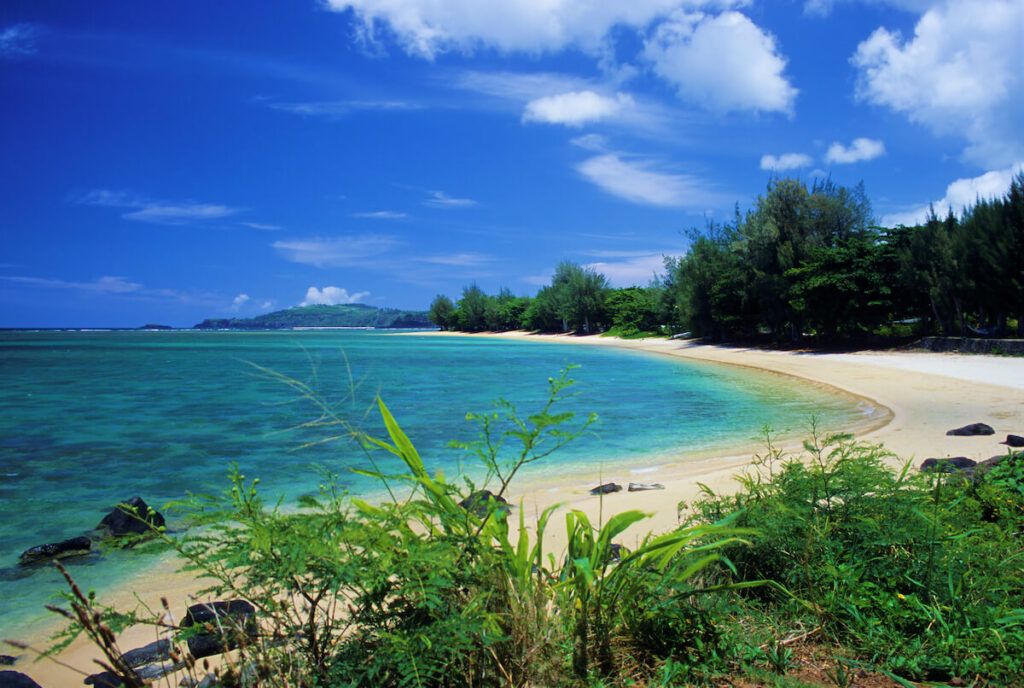 Image of Anini Beach on Kauai