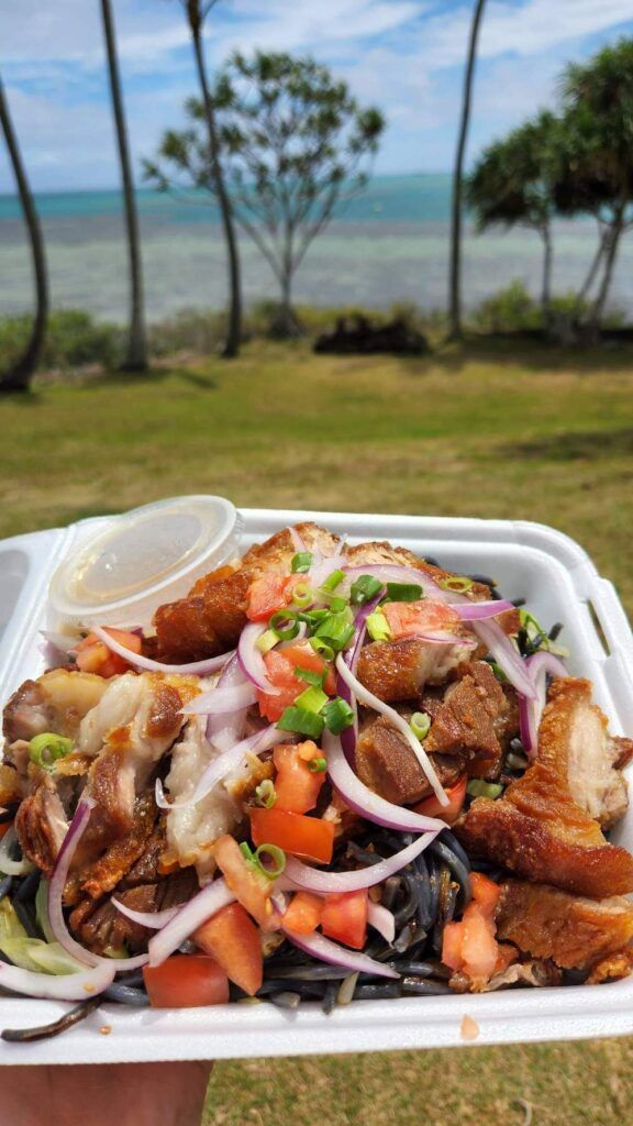 Image of plate lunch from Adela's Country Eatery