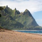 Find out the best North Shore Kauai Beaches recommended by top Hawaii blog Hawaii Travel Spot. Image of Tunnels Beach on Kauai