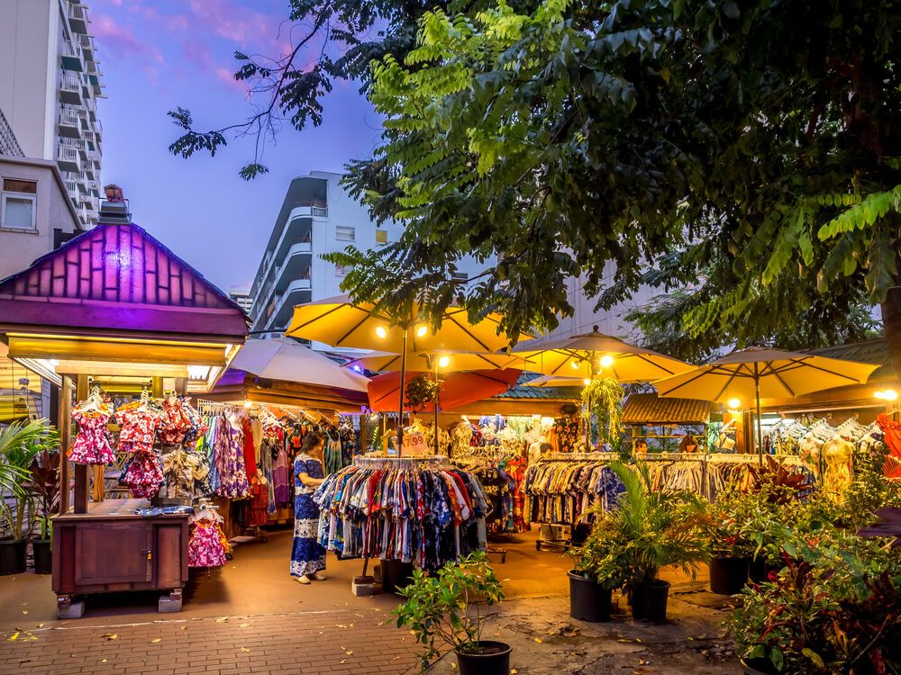 Duke's Marketplace in Waikiki.