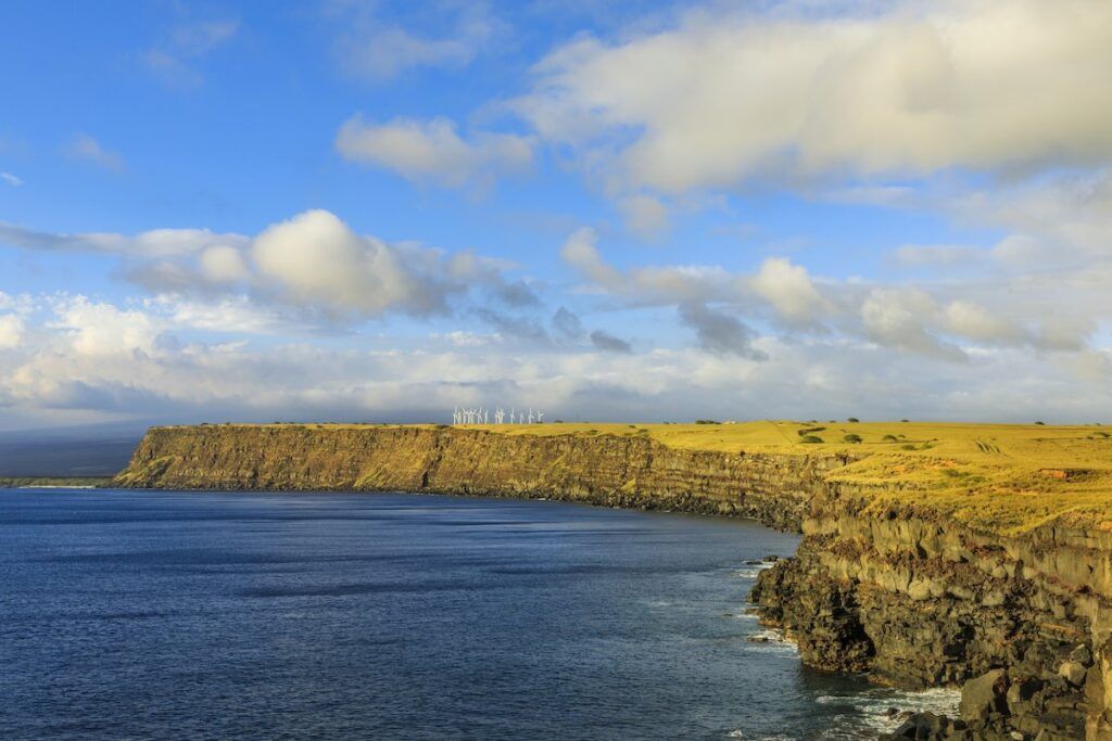 South Point on the Big Island.