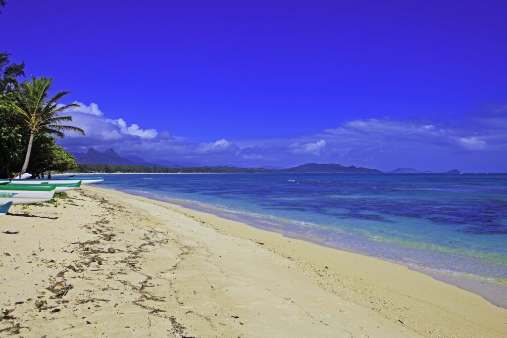 waimanalo bay, oahu, hawaii