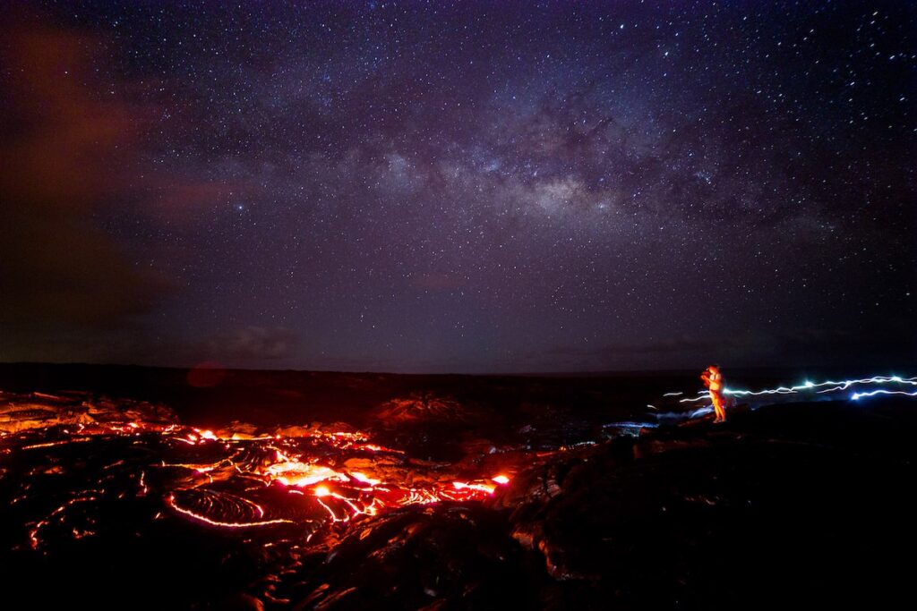 Hawaii Stargazing at Volcanoes National Park