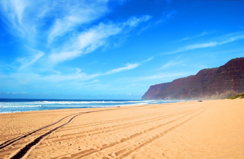 Image of Polihale State Park on Kauai