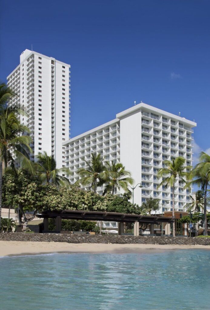 Image of the Alohilani Resort in Waikiki