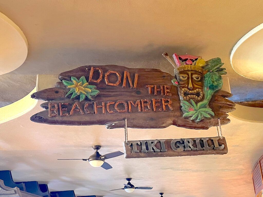 Image of the Don the Beachcomber sign